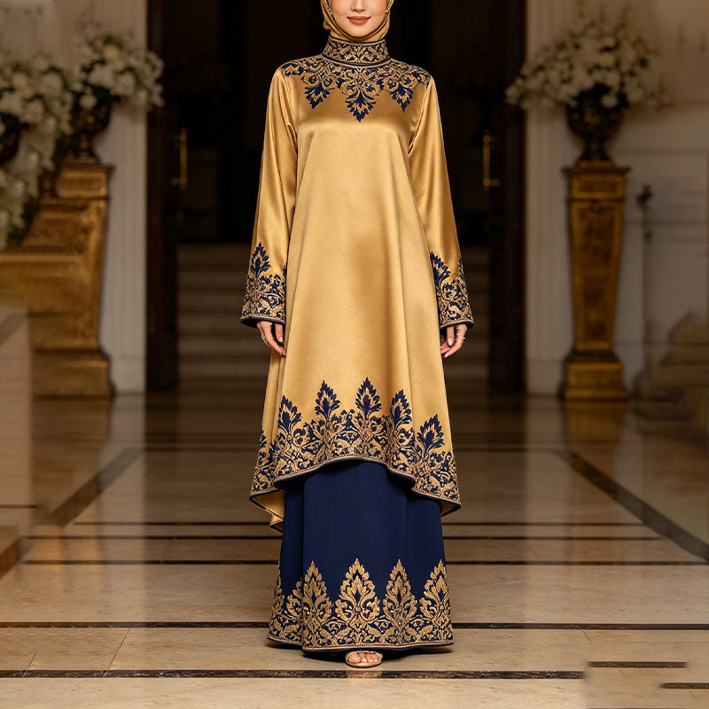 Zarafshan Luxe Open Abaya