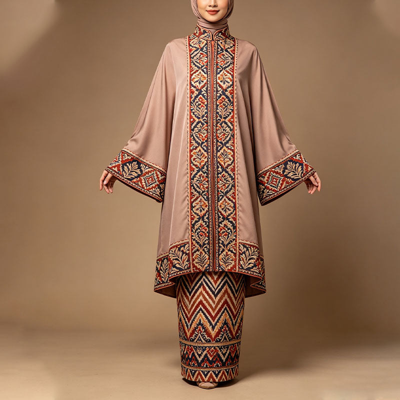 Zarafshan Luxe Open Abaya