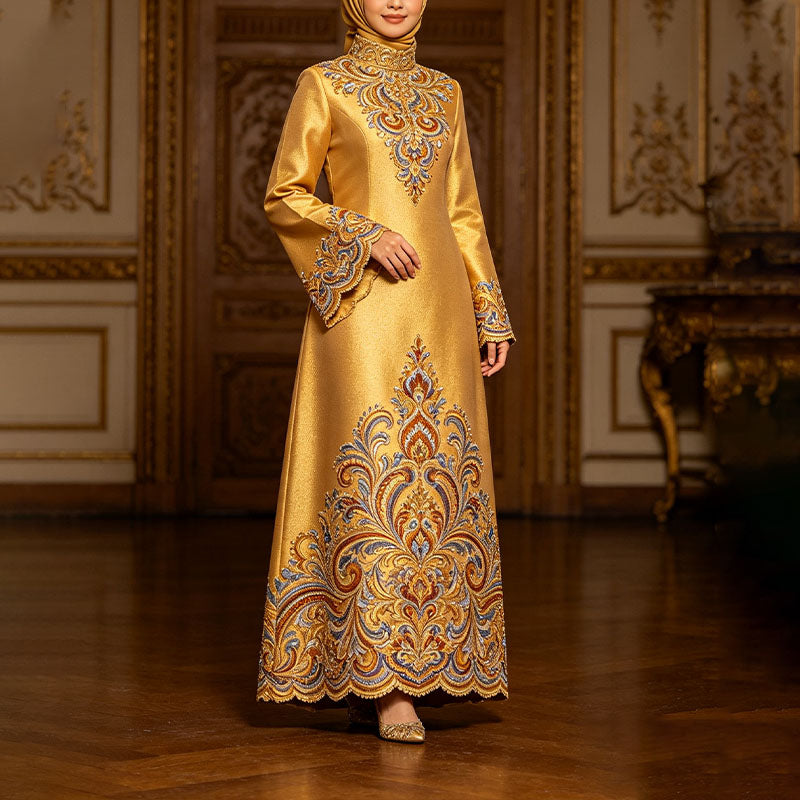 Zarafshan Luxe Open Abaya