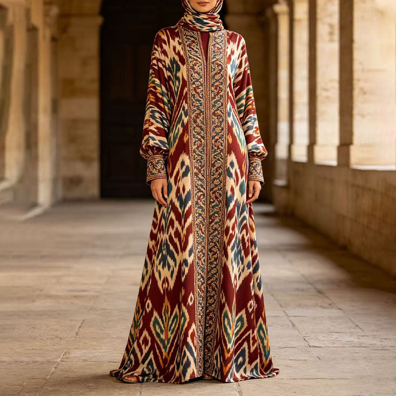 Zarafshan Luxe Open Abaya