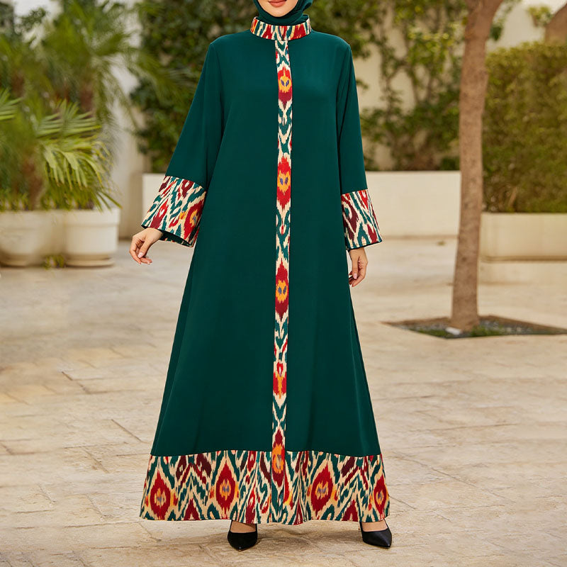 Zarafshan Luxe Open Abaya