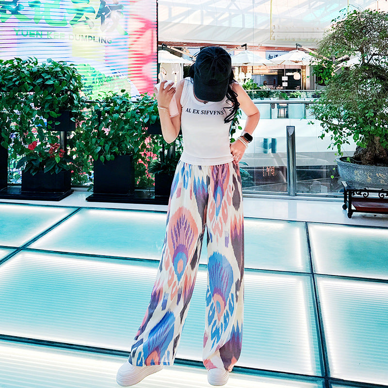 Retro Art Edel's Wide Leg Pants