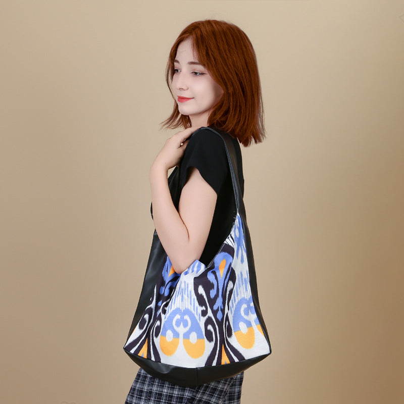 Adras leather tote bag
