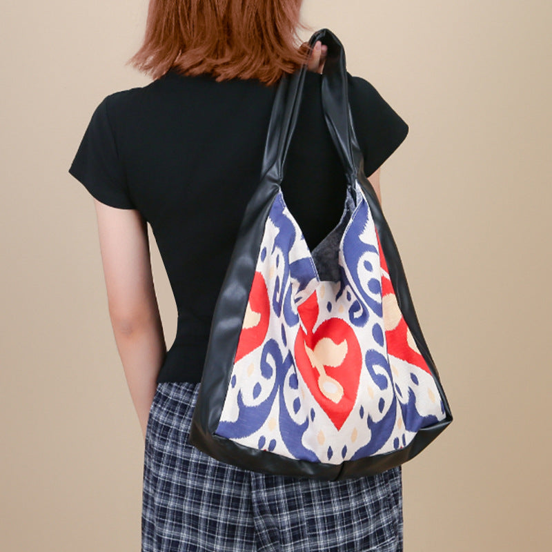 Adras leather tote bag