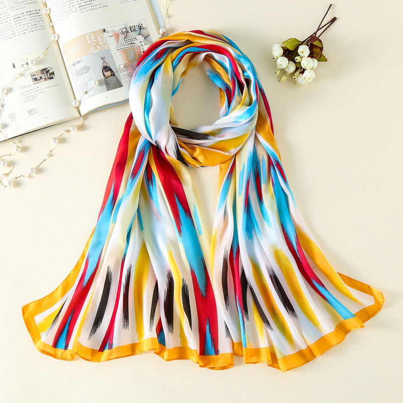 Edeles simulation shawl scarf