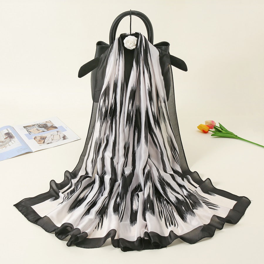 Edeles simulation shawl scarf