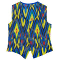 Summer Atlas-Patterned Slim-Fit Vest