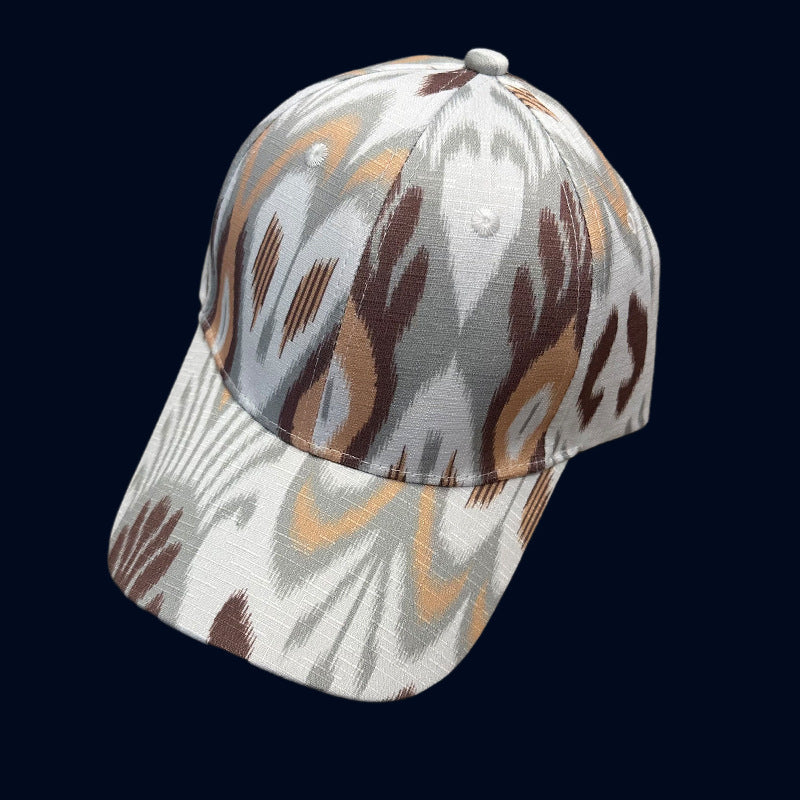 Atlas-Pattern Baseball Cap