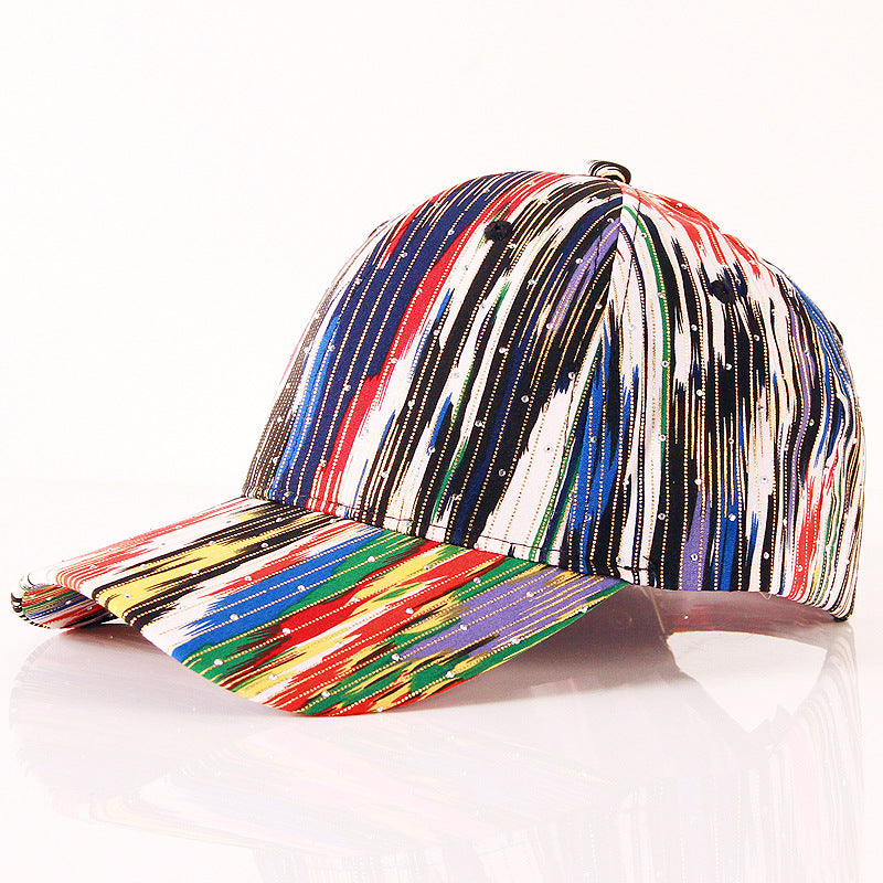 Atlas-Pattern Baseball Cap