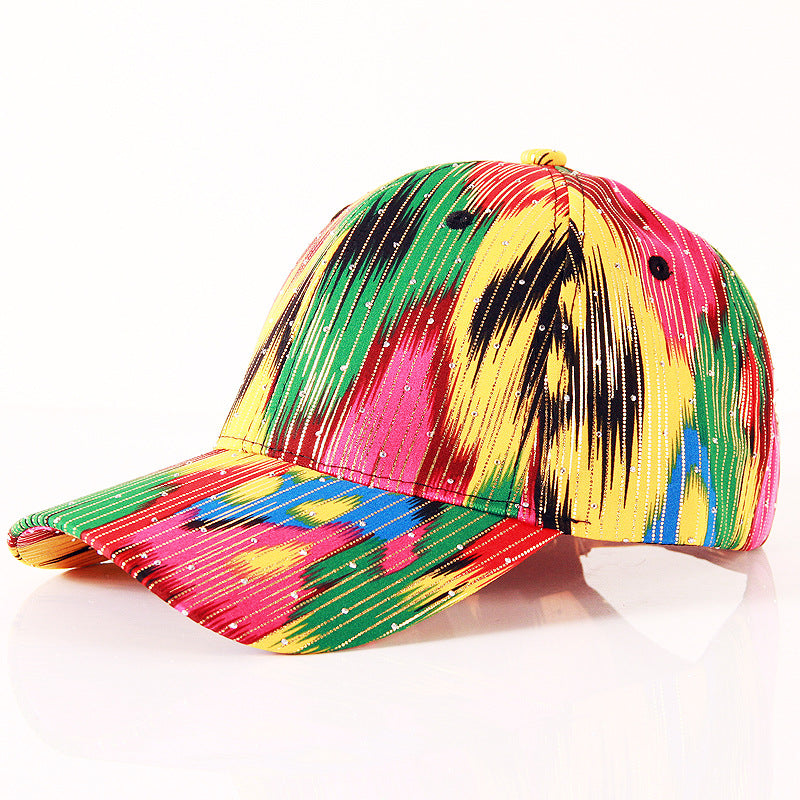 Atlas-Pattern Baseball Cap