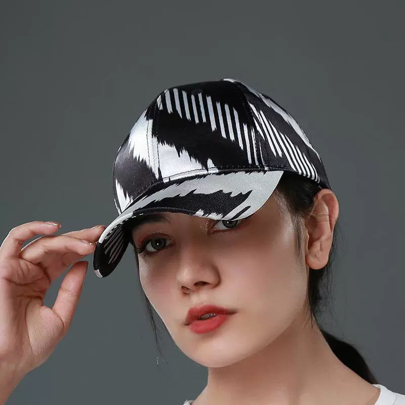 Atlas-Pattern Baseball Cap