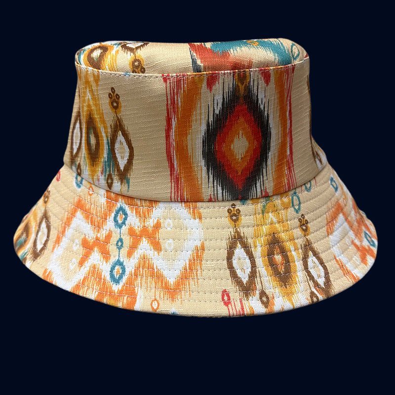 Atlas-Pattern Baseball Cap