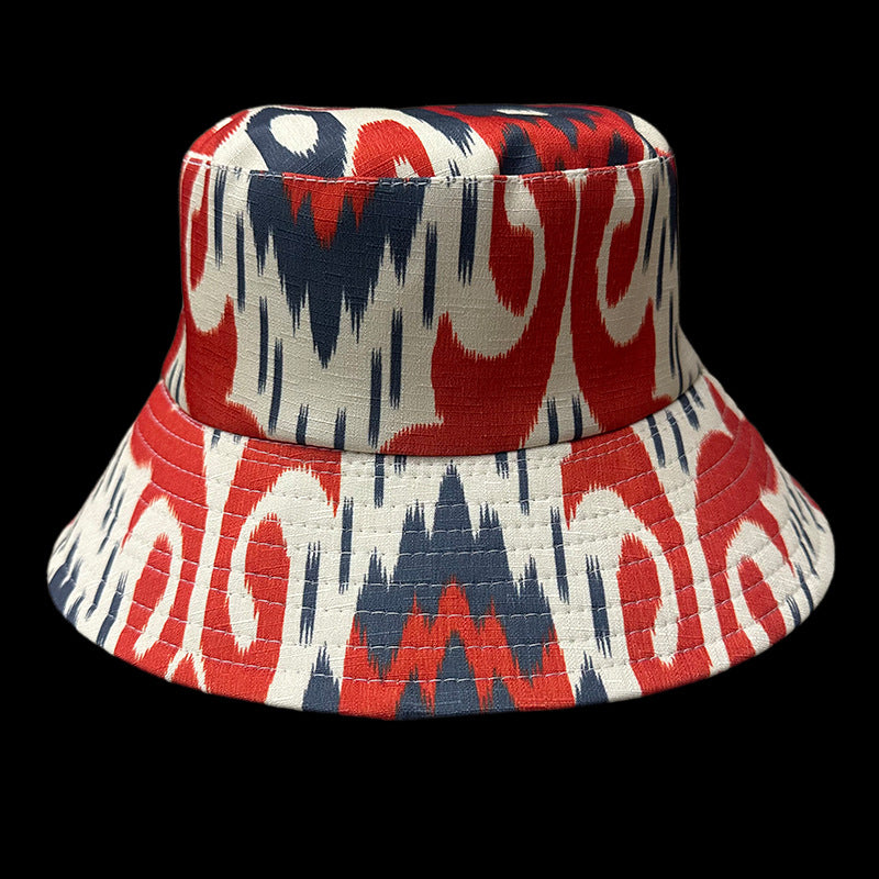 Atlas-Pattern Baseball Cap