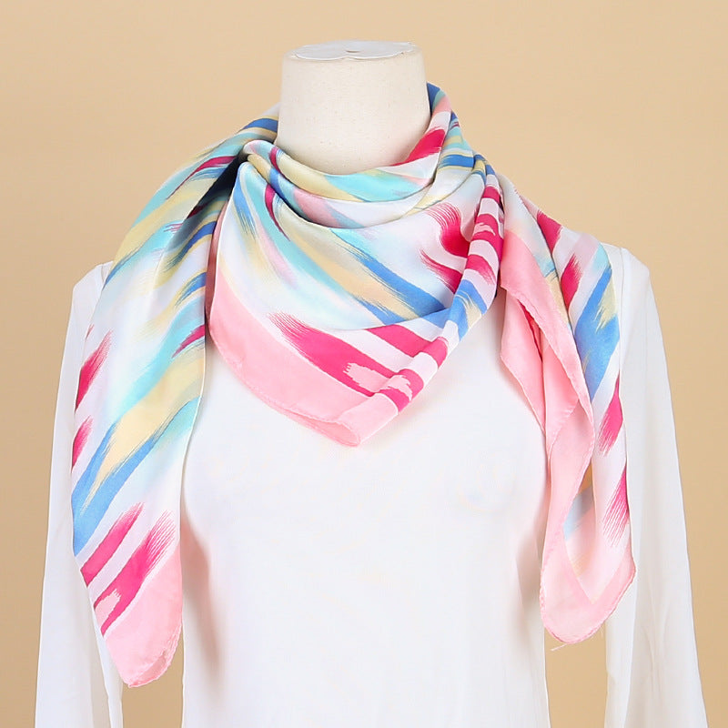 Adras sun protection silk scarf