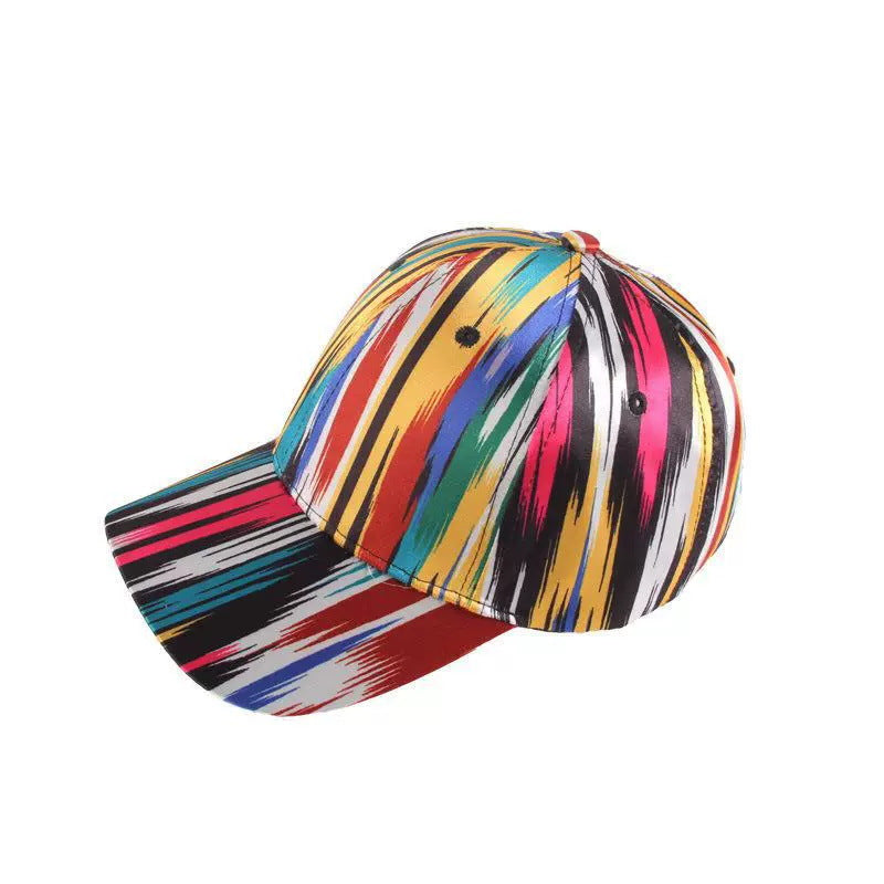 Atlas-Pattern Baseball Cap